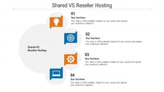 Shared vs reseller hosting ppt powerpoint presentation visual aids cpb