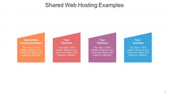 Shared web hosting examples ppt powerpoint presentation pictures mockup cpb