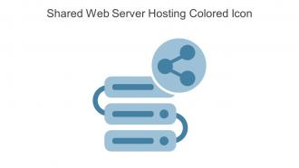 Shared Web Server Hosting Colored Icon In Powerpoint Pptx Png And Editable Eps Format