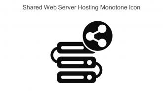 Shared Web Server Hosting Monotone Icon In Powerpoint Pptx Png And Editable Eps Format