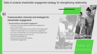 Shareholder Engagement Strategy For Strengthening Relationship Complete Deck Captivating Compatible