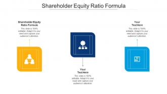 Shareholder equity ratio formula ppt powerpoint presentation slides ideas cpb