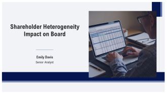Shareholder Heterogeneity Impact On Board PPT Sample AT