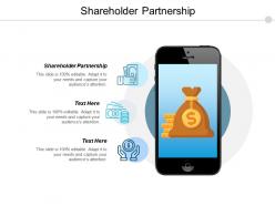 Shareholder partnership ppt powerpoint presentation pictures demonstration cpb