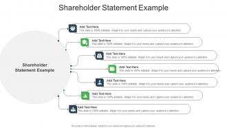 Shareholder Statement Example In Powerpoint And Google Slides Cpb