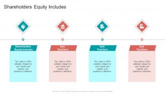 Shareholders Equity Includes In Powerpoint And Google Slides Cpb