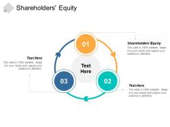 Shareholders equity ppt powerpoint presentation gallery graphic images cpb
