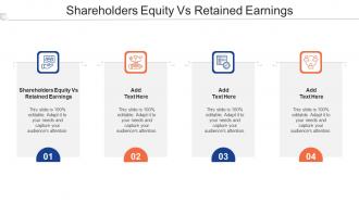 Shareholders Equity Vs Retained Earnings In Powerpoint And Google Slides