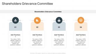 Shareholders Grievance Committee In Powerpoint And Google Slides Cpb