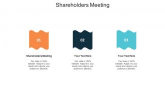 Shareholders meeting ppt powerpoint presentation professional clipart images cpb
