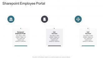 Sharepoint Employee Portal In Powerpoint And Google Slides Cpb