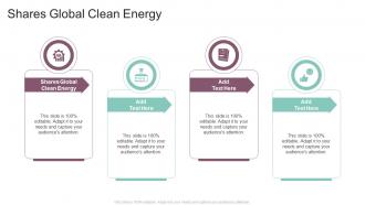 Shares Global Clean Energy In Powerpoint And Google Slides Cpb