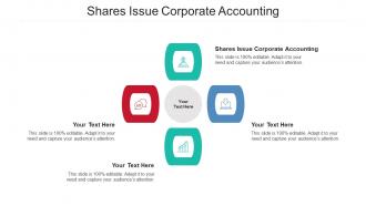 Shares Issue Corporate Accounting Ppt Powerpoint Presentation Layouts Guide Cpb