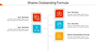 Shares Outstanding Formula Ppt Powerpoint Presentation Visual Aids Cpb