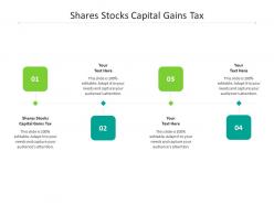 Shares stocks capital gains tax ppt powerpoint presentation file outfit cpb