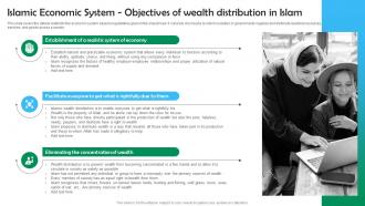 Shariah Based Banking Islamic Economic System Objectives Of Wealth Distribution In Islam Fin SS V