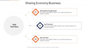 Sharing Economy Business In Powerpoint And Google Slides Cpb