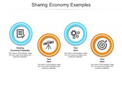 Sharing economy examples ppt powerpoint presentation inspiration themes cpb