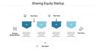 Sharing equity startup ppt powerpoint presentation ideas icon cpb