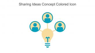 Sharing Ideas Concept Colored Icon In Powerpoint Pptx Png And Editable Eps Format