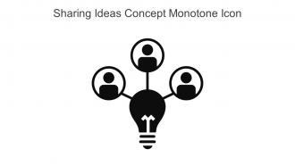 Sharing Ideas Concept Monotone Icon In Powerpoint Pptx Png And Editable Eps Format