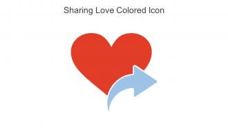 Sharing Love Colored Icon In Powerpoint Pptx Png And Editable Eps Format