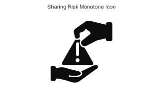 Sharing Risk Monotone Icon In Powerpoint Pptx Png And Editable Eps Format
