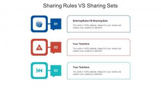 Sharing rules vs sharing sets ppt powerpoint presentation outline vector cpb