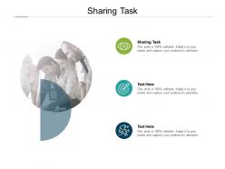 Sharing task ppt powerpoint presentation portfolio graphics design cpb