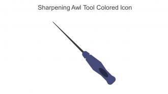 Sharpening Awl Tool Colored Icon In Powerpoint Pptx Png And Editable Eps Format