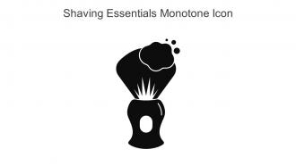 Shaving Essentials Monotone Icon In Powerpoint Pptx Png And Editable Eps Format