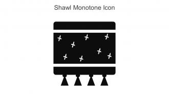Shawl Monotone Icon In Powerpoint Pptx Png And Editable Eps Format