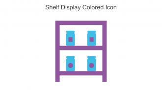 Shelf Display Colored Icon In Powerpoint Pptx Png And Editable Eps Format