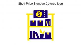 Shelf Price Signage Colored Icon In Powerpoint Pptx Png And Editable Eps Format