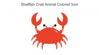 Shellfish Crab Animal Colored Icon In Powerpoint Pptx Png And Editable Eps Format