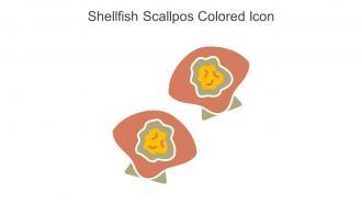 Shellfish Scallpos Colored Icon In Powerpoint Pptx Png And Editable Eps Format
