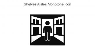 Shelves Aisles Monotone Icon In Powerpoint Pptx Png And Editable Eps Format