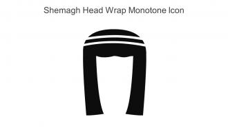 Shemagh Head Wrap Monotone Icon In Powerpoint Pptx Png And Editable Eps Format