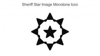 Sheriff Star Image Monotone Icon In Powerpoint Pptx Png And Editable Eps Format
