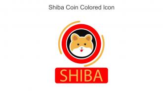 Shiba Coin Colored Icon In Powerpoint Pptx Png And Editable Eps Format