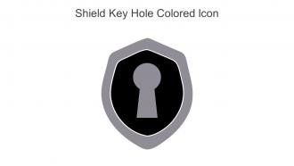 Shield Key Hole Colored Icon In Powerpoint Pptx Png And Editable Eps Format