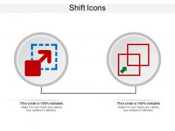 Shift icons