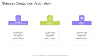 Shingles Contagious Vaccination In Powerpoint And Google Slides Cpb