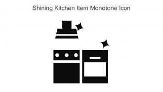 Shining Kitchen Item Monotone Icon In Powerpoint Pptx Png And Editable Eps Format