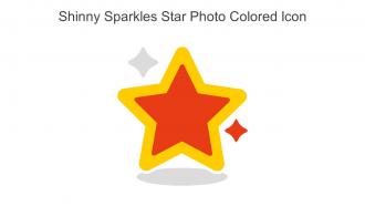 Shinny Sparkles Star Photo Colored Icon In Powerpoint Pptx Png And Editable Eps Format