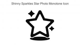 Shinny Sparkles Star Photo Monotone Icon In Powerpoint Pptx Png And Editable Eps Format