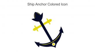 Ship Anchor Colored Icon In Powerpoint Pptx Png And Editable Eps Format