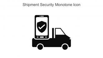 Shipment Security Monotone Icon In Powerpoint Pptx Png And Editable Eps Format