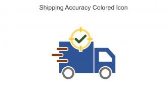 Shipping Accuracy Colored Icon In Powerpoint Pptx Png And Editable Eps Format