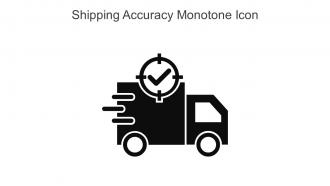 Shipping Accuracy Monotone Icon In Powerpoint Pptx Png And Editable Eps Format